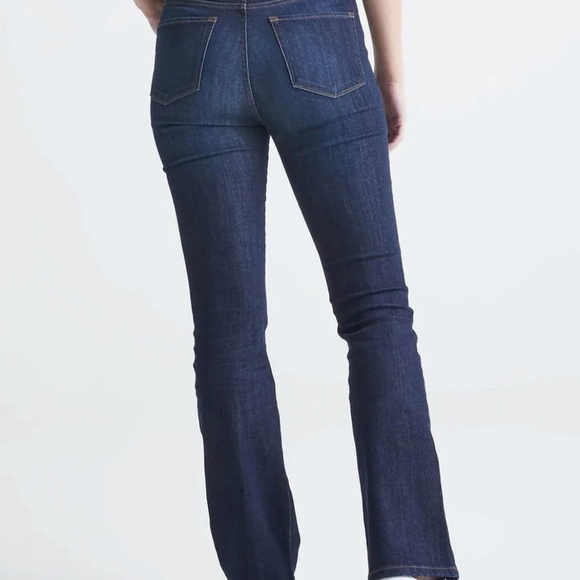 DUER NWT Women's Performance Denim Boot Cut in Dark Stone 27"x32" - Picture 6 of 12